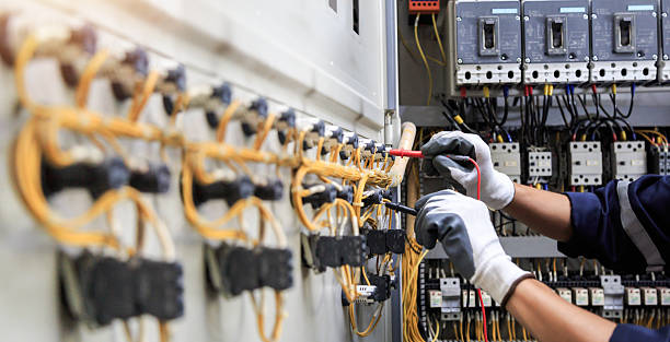 Professional Electrician technician working in West Park, FL